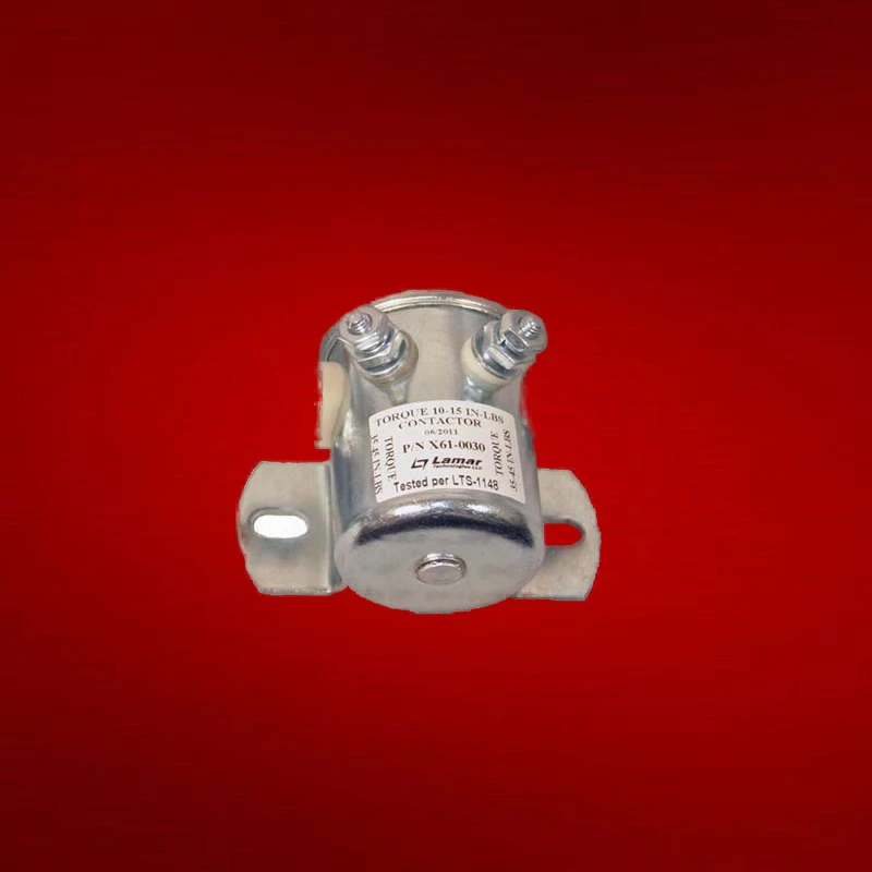 CONTACTOR, CONTINUOUS, 12V, N/O - P/N x61-0028